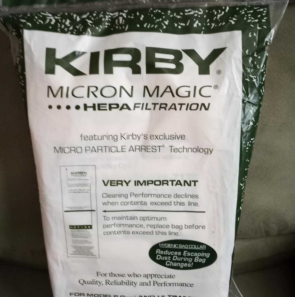 Kirby vacuum cleaner bags